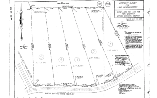 Rocky Bottom Road Lot 1, The Rock, GA 30285